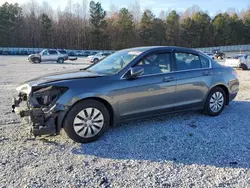 Salvage cars for sale from Copart Gainesville, GA: 2012 Honda Accord LX