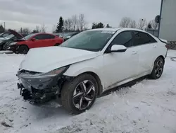 Salvage cars for sale at Bowmanville, ON auction: 2023 Hyundai Elantra SEL