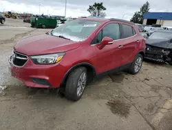 Salvage cars for sale at Woodhaven, MI auction: 2019 Buick Encore Preferred