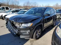 Jeep salvage cars for sale: 2018 Jeep Compass Latitude