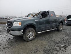 Salvage cars for sale at Eugene, OR auction: 2005 Ford F150 Supercrew