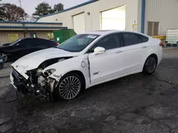 Salvage cars for sale at Austell, GA auction: 2017 Ford Fusion Titanium Phev