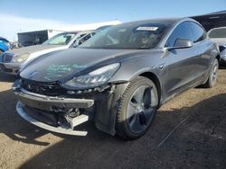 2018 Tesla Model 3 en venta en Brighton, CO