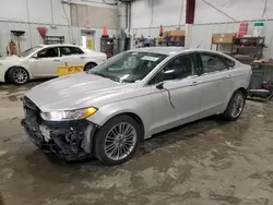 Salvage cars for sale at Mcfarland, WI auction: 2016 Ford Fusion SE