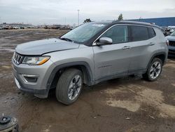 2020 Jeep Compass Limited en venta en Woodhaven, MI