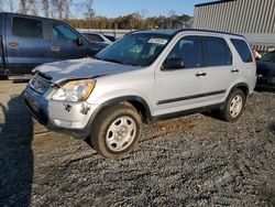 Salvage cars for sale at Spartanburg, SC auction: 2005 Honda CR-V LX