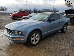 Salvage cars for sale at Columbus, OH auction: 2007 Ford Mustang