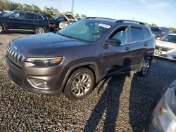 Salvage cars for sale at Riverview, FL auction: 2022 Jeep Cherokee Latitude LUX