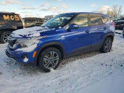 Salvage cars for sale at Wayland, MI auction: 2021 KIA Seltos LX