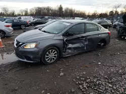 Salvage cars for sale from Copart Chalfont, PA: 2018 Nissan Sentra S