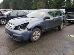 Salvage cars for sale at Arlington, WA auction: 2014 Subaru Outback 2.5I