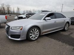 Salvage cars for sale from Copart Portland, OR: 2017 Audi A8 L Quattro