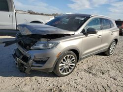 Salvage cars for sale from Copart Wichita, KS: 2017 Lincoln MKC Reserve