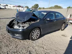 Salvage cars for sale at San Diego, CA auction: 2014 Honda Accord EXL