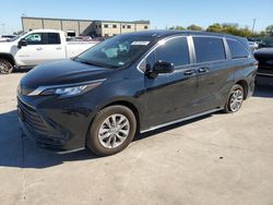 Toyota Sienna le Vehiculos salvage en venta: 2023 Toyota Sienna LE