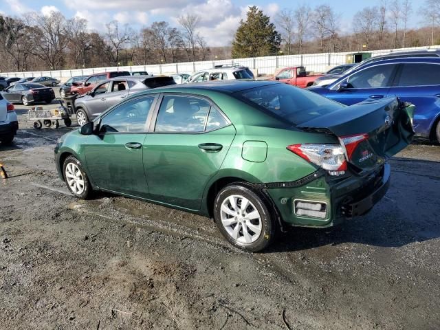 2016 Toyota Corolla L