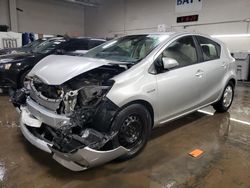 Salvage cars for sale at Elgin, IL auction: 2012 Toyota Prius C