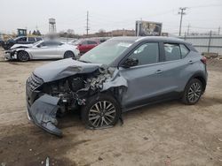 Salvage cars for sale at Chicago Heights, IL auction: 2021 Nissan Kicks SV