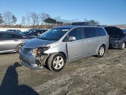 Toyota salvage cars for sale: 2015 Toyota Sienna LE