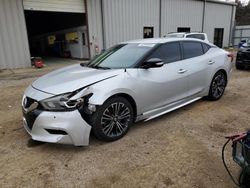 Salvage cars for sale at Grenada, MS auction: 2017 Nissan Maxima 3.5S