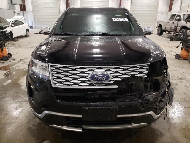 2018 Ford Explorer Platinum