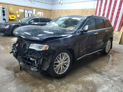 Salvage cars for sale at Kincheloe, MI auction: 2018 Jeep Grand Cherokee Summit