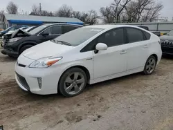 Salvage cars for sale from Copart Wichita, KS: 2013 Toyota Prius