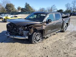 Toyota Tundra Crewmax Limited salvage cars for sale: 2024 Toyota Tundra Crewmax Limited