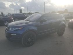 Land Rover salvage cars for sale: 2018 Land Rover Range Rover Evoque SE