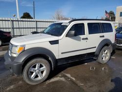 Dodge salvage cars for sale: 2007 Dodge Nitro SXT