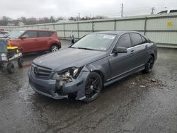 Mercedes-Benz salvage cars for sale: 2013 Mercedes-Benz C 300 4matic