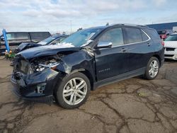 Salvage cars for sale from Copart Woodhaven, MI: 2018 Chevrolet Equinox Premier