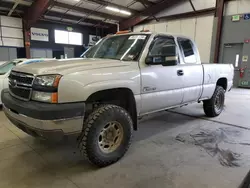 Salvage cars for sale from Copart East Granby, CT: 2004 Chevrolet Silverado K2500 Heavy Duty