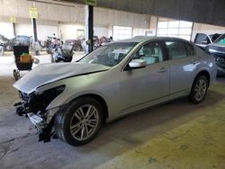 Salvage cars for sale at Indianapolis, IN auction: 2012 Infiniti G37