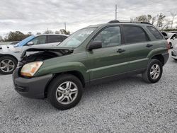 Salvage cars for sale at Riverview, FL auction: 2005 KIA New Sportage