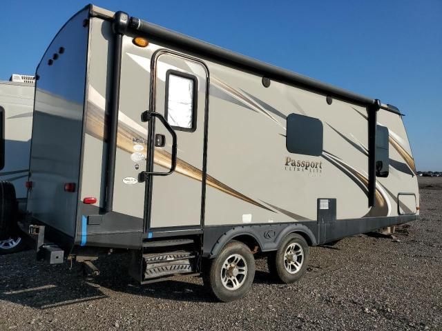 2016 Passport Travel Trailer