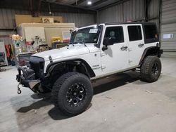 Salvage cars for sale at Rogersville, MO auction: 2014 Jeep Wrangler Unlimited Sport