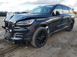 Lincoln Aviator salvage cars for sale: 2024 Lincoln Aviator Reserve