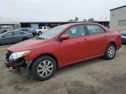 Salvage cars for sale at Fresno, CA auction: 2011 Toyota Corolla Base