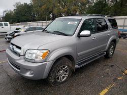 Toyota salvage cars for sale: 2007 Toyota Sequoia Limited