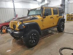 Jeep Vehiculos salvage en venta: 2014 Jeep Wrangler Unlimited Sport