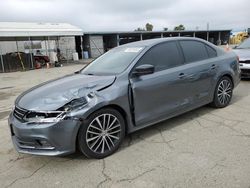 Volkswagen salvage cars for sale: 2016 Volkswagen Jetta Sport