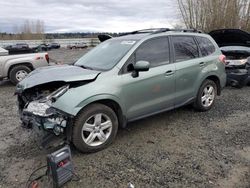 Subaru salvage cars for sale: 2016 Subaru Forester 2.5I Premium