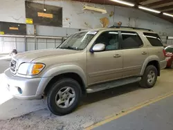 Toyota Sequoia sr5 salvage cars for sale: 2002 Toyota Sequoia SR5