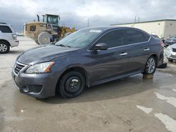 Salvage cars for sale from Copart Haslet, TX: 2013 Nissan Sentra S