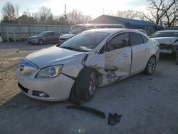 Salvage cars for sale at Wichita, KS auction: 2016 Buick Verano