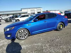 Salvage cars for sale at Earlington, KY auction: 2015 KIA Optima SX