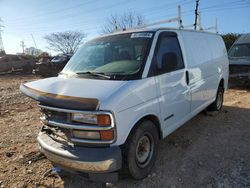 Salvage trucks for sale at China Grove, NC auction: 1997 Chevrolet Express G2500