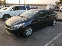 Salvage cars for sale at Rancho Cucamonga, CA auction: 2018 KIA Forte LX