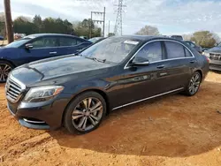 Salvage cars for sale at China Grove, NC auction: 2015 Mercedes-Benz S 550 4matic